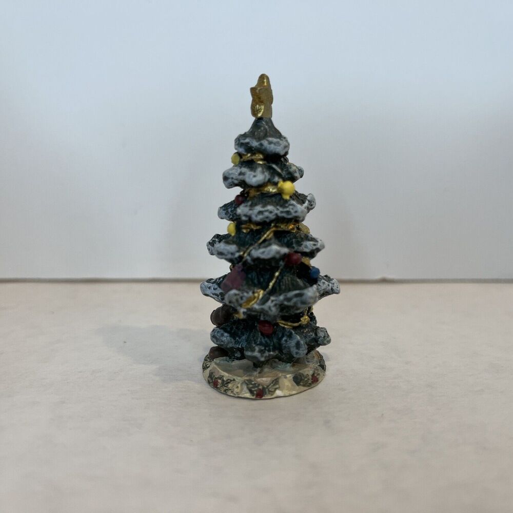 Novelino Pewter Gift Lot of 3 Christmas Church Santa Tree Figure Holiday 2.5" - Picture 9 of 16